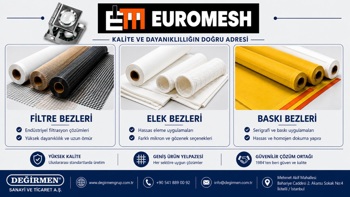 EUROMESH filter mesh, sieve mesh and printing mesh